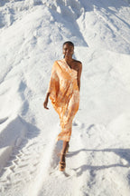 Robe Tunique Longue Délavé Nude