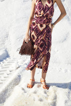 Jupe Feston Tie & Dye Violet