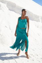 Top Victoria Bamboula Cobalt