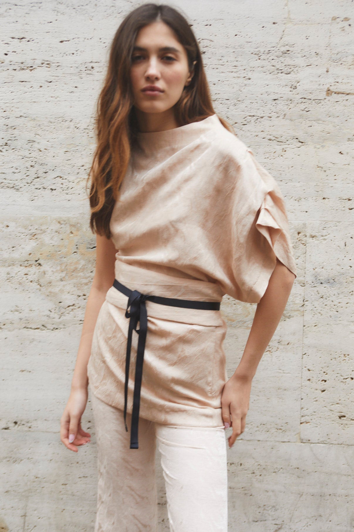 Tunique Hara Jacquard Rustique Nude