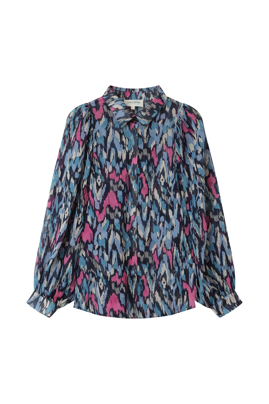 Chemise Iris Marine