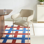 Ivan - Lot De 2 Fauteuils Repas - Tissu Beige