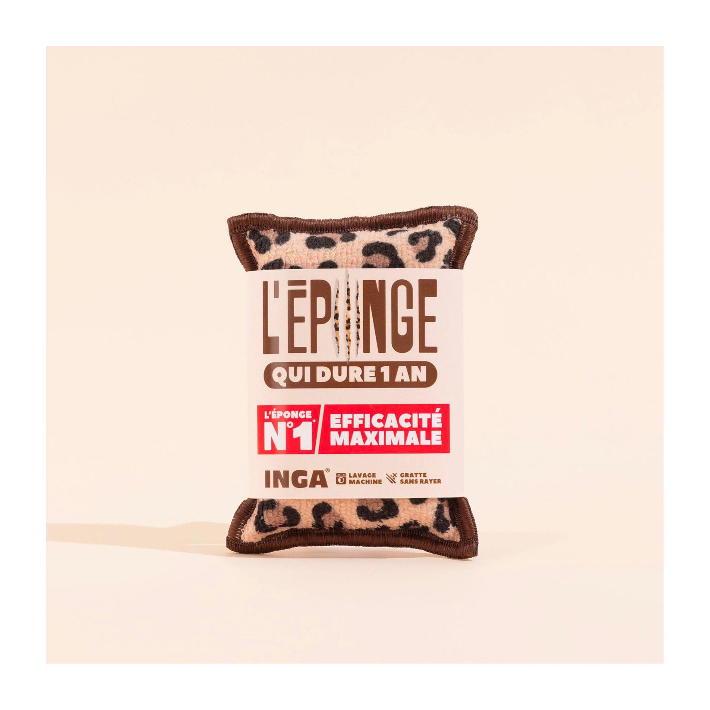 New - Duo D'Éponges Léopard