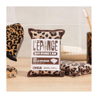 New - Duo D'Éponges Salle De Bain Léopard