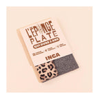New - Duo D'Éponges Plates Léopard