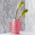 Vase papier rose inside booster interieur