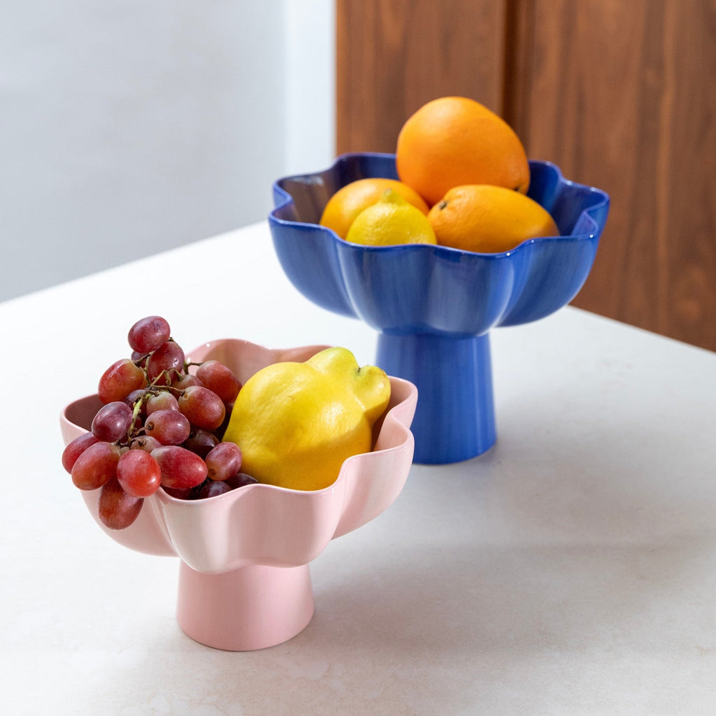 Corbeilles à fruits rose et bleu inside déco 