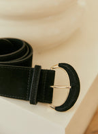CEINTURE VELOURS NOIR ISIS PETITE MENDIGOTE