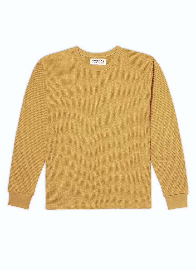 Fursac - T-Shirt Nid D'Abeille Ml Derrusie - Moutarde