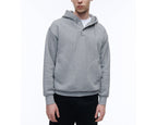 Fursac - Sweat À Capuche Gris En Jersey De Coton