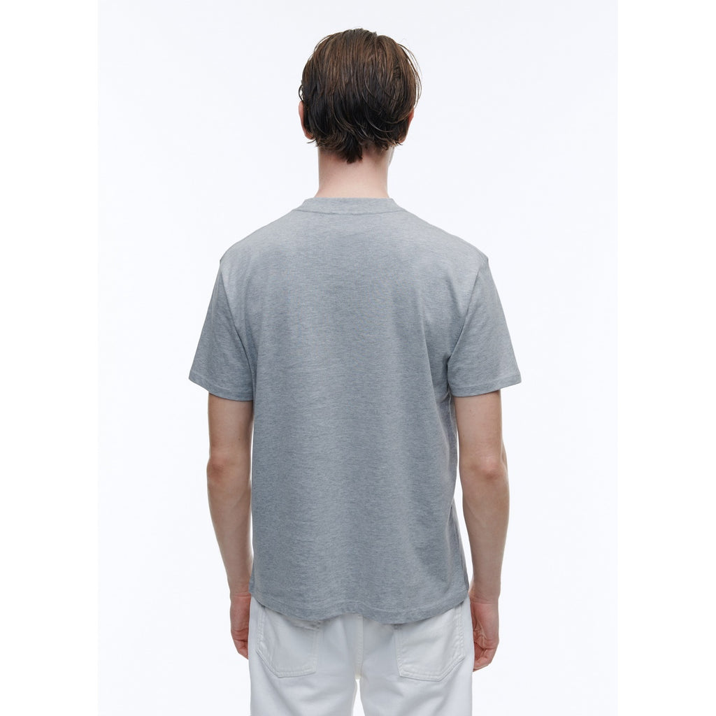 Fursac - TShirt Gris En Jersey De Coton