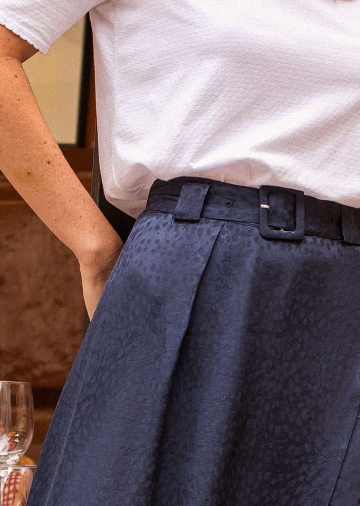 Jupe Portefeuille Dina sailor | MARIE SIXTINE