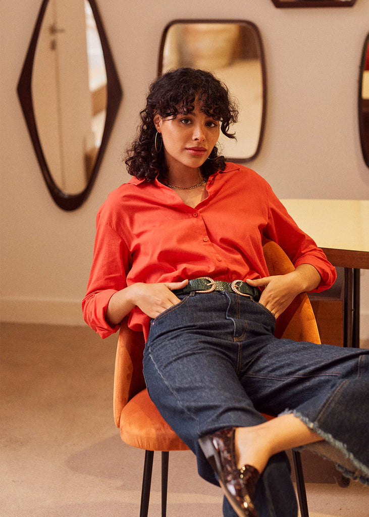 CHEMISE COTON VICTOR FEVER | MARIE SIXTINE