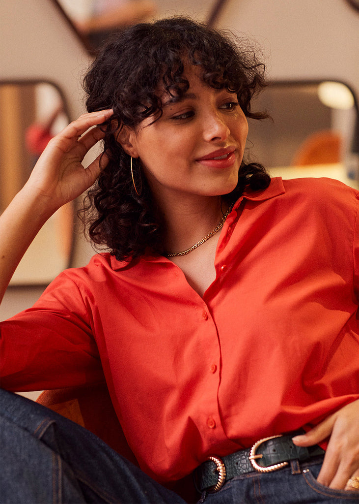 CHEMISE COTON VICTOR FEVER | MARIE SIXTINE