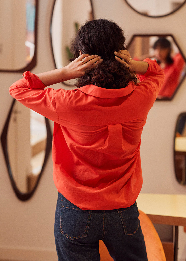 CHEMISE COTON VICTOR FEVER | MARIE SIXTINE