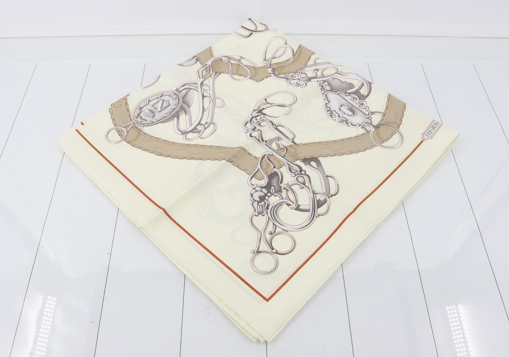 Vintage Hermès Silk Scarf - Concours D'Etriers