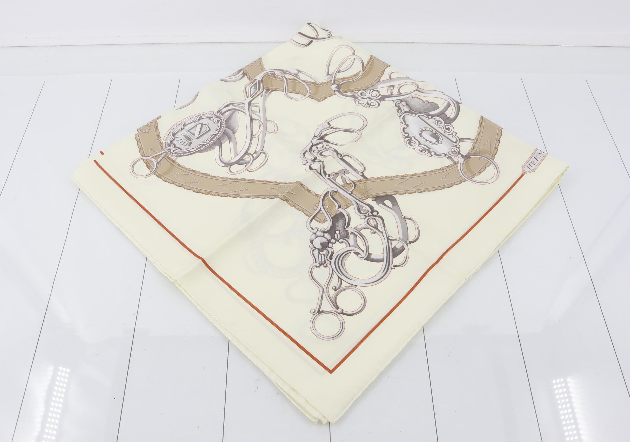 Vintage Hermès Silk Scarf - Concours D'Etriers