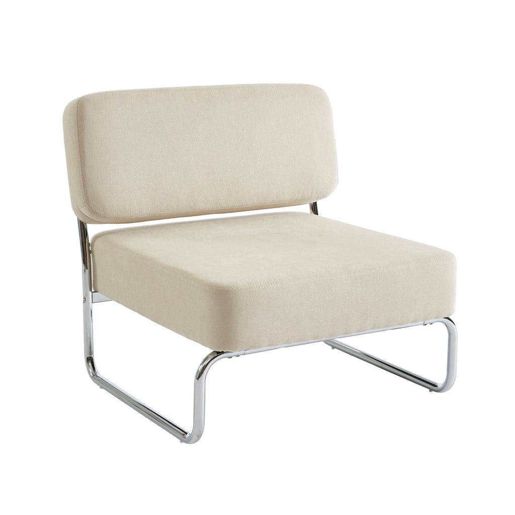 Jack - Fauteuil - Tissu Beige