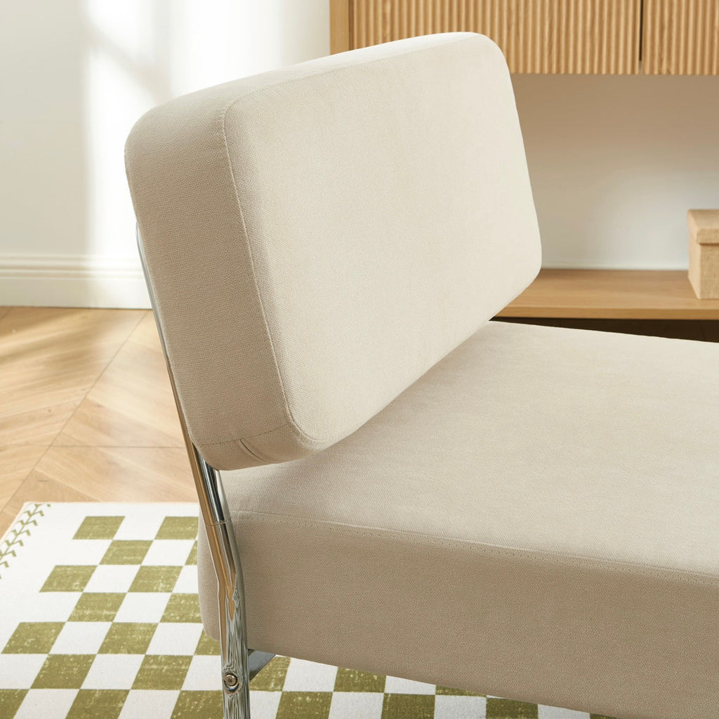 Jack - Fauteuil - Tissu Beige