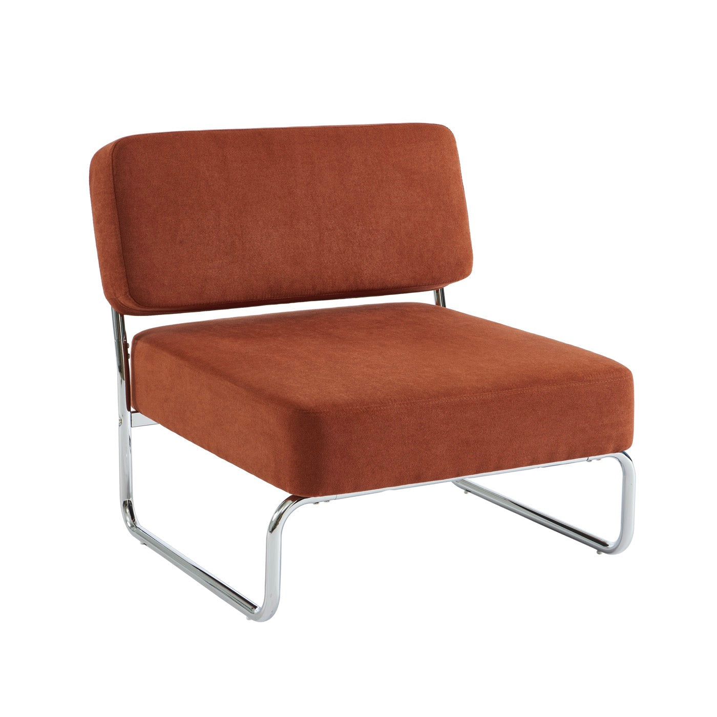 Jack - Fauteuil - Tissu Terracotta