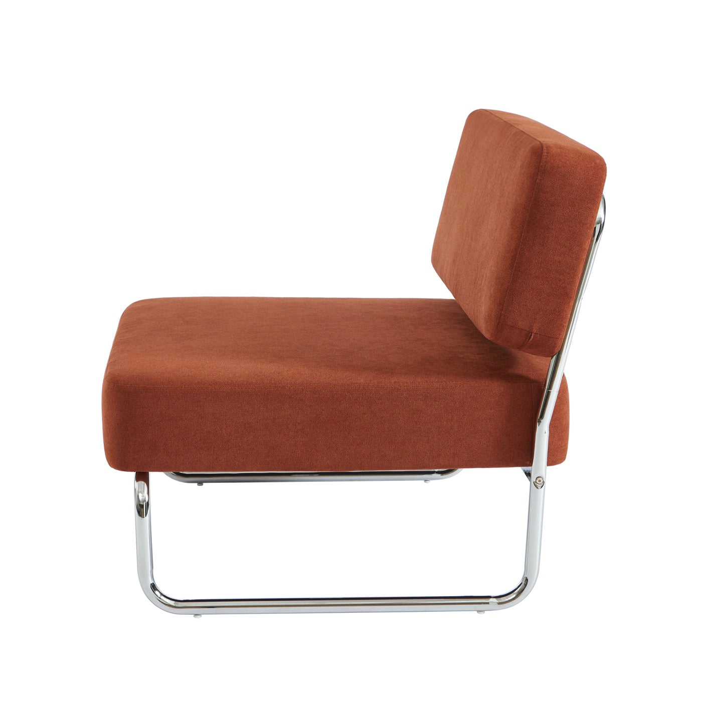 Jack - Fauteuil - Tissu Terracotta