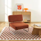 Jack - Fauteuil - Tissu Terracotta