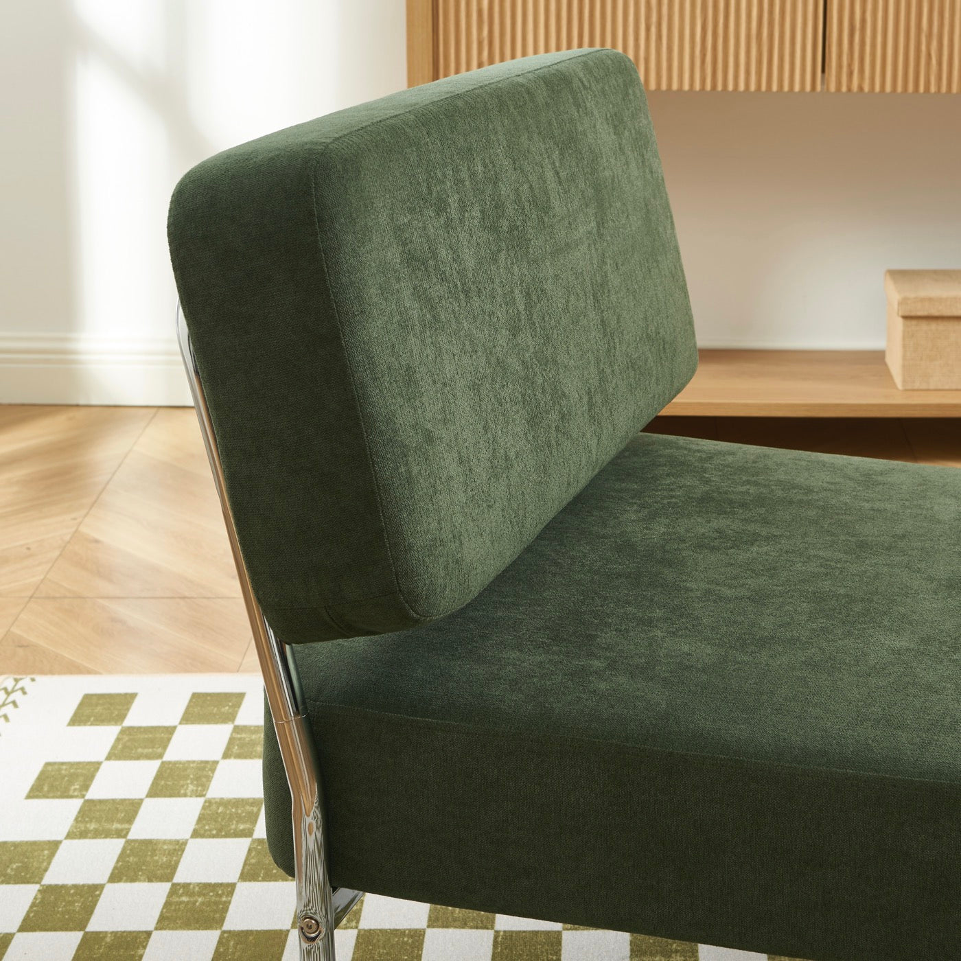 Jack - Fauteuil - Tissu Vert