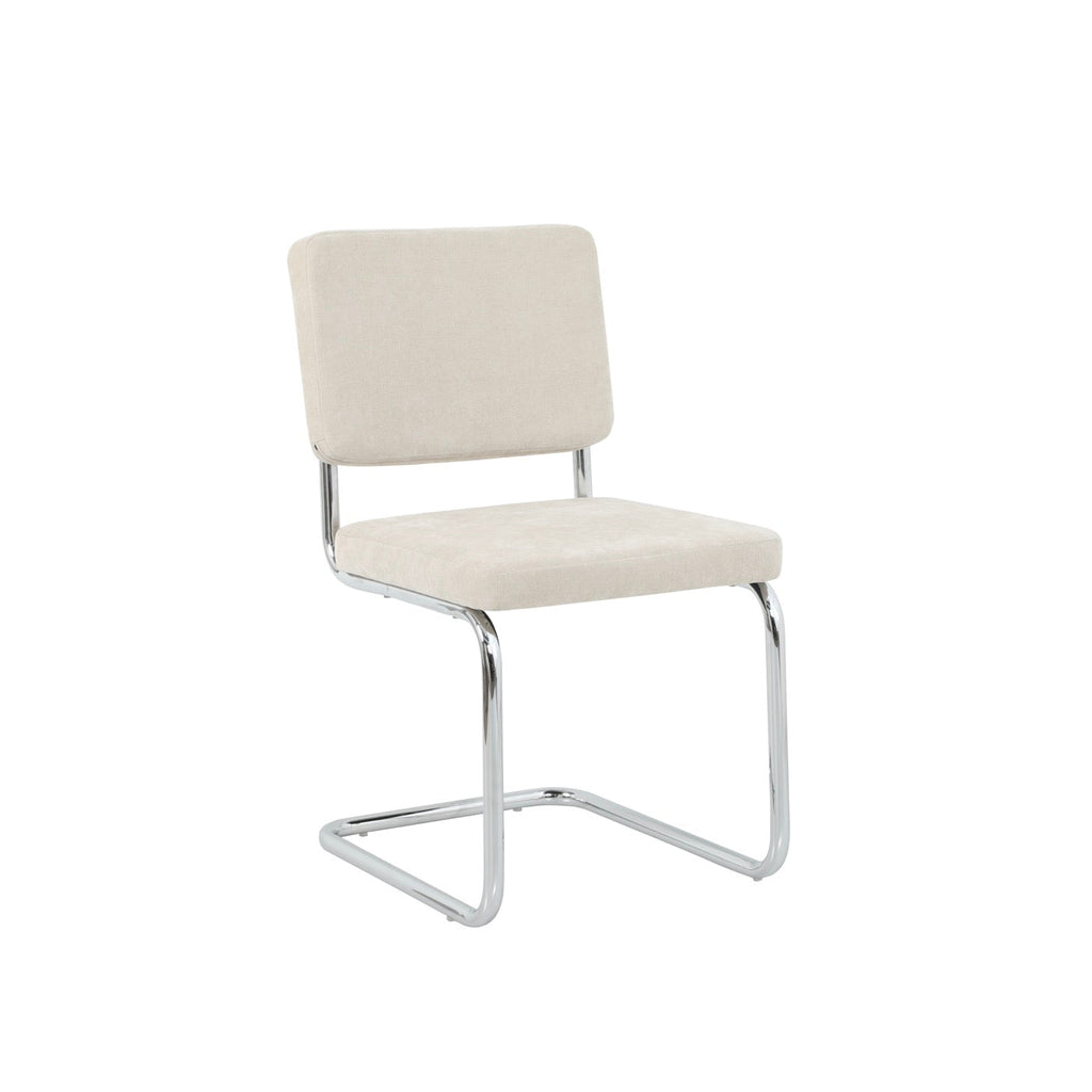 Jack - Lot De 2 Chaises - Tissu Écru