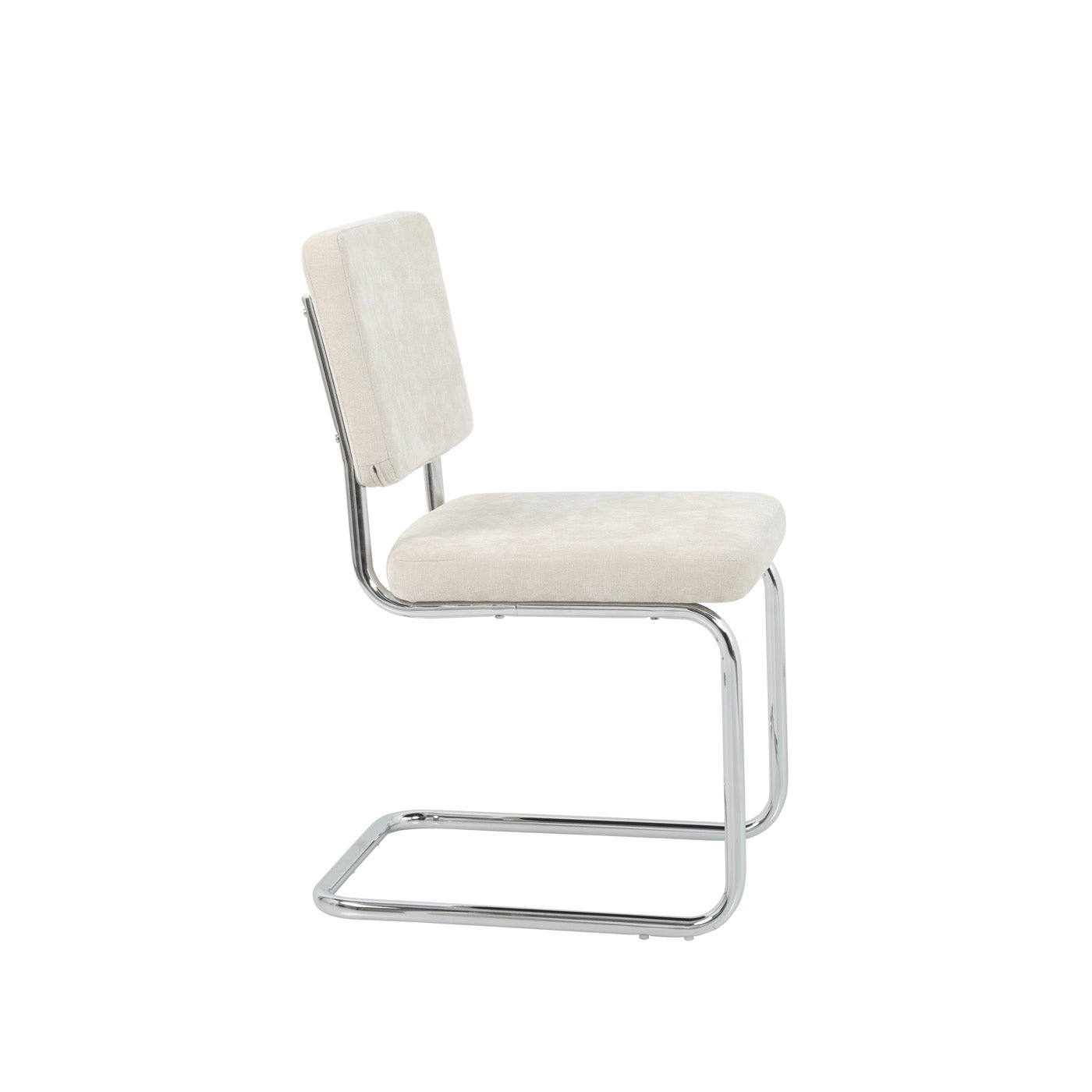 Jack - Lot De 2 Chaises - Tissu Écru