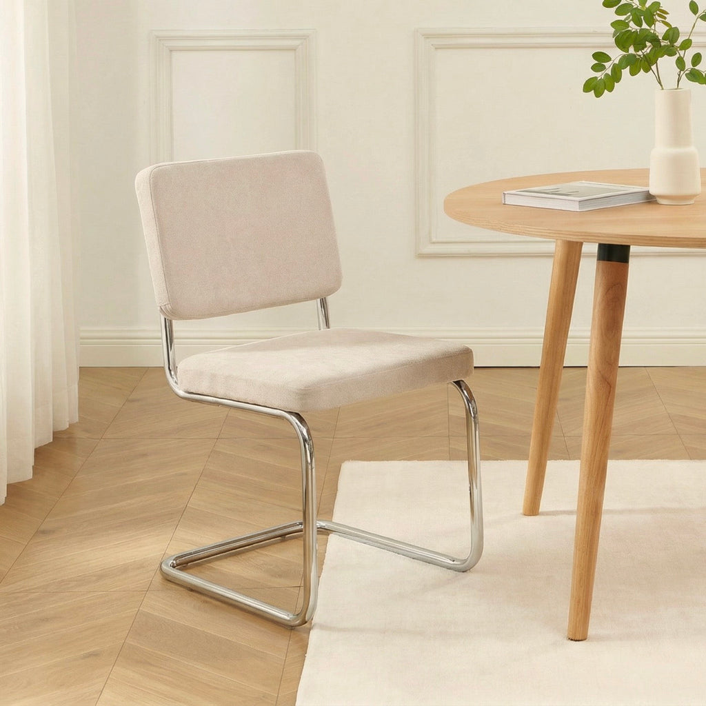 Jack - Lot De 2 Chaises - Tissu Écru