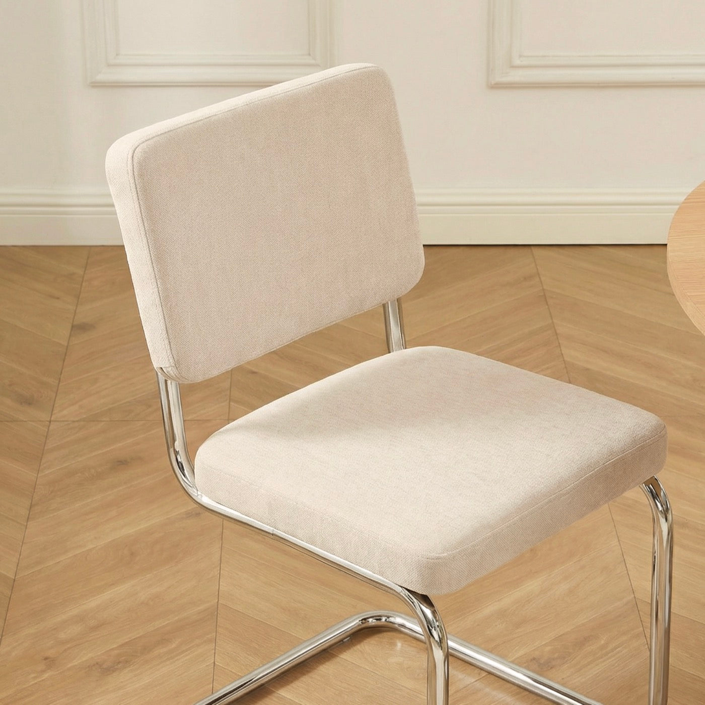 Jack - Lot De 2 Chaises - Tissu Écru