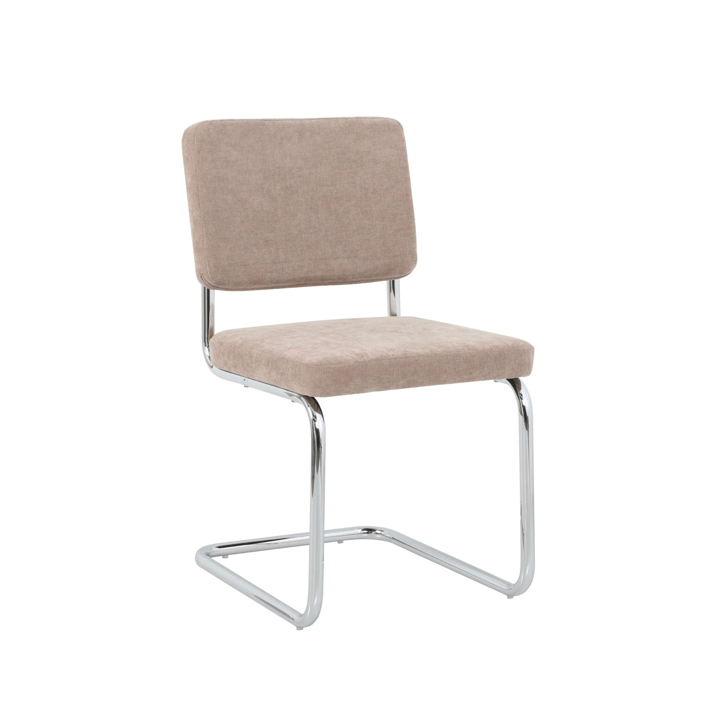Jack - Lot De 2 Chaises - Tissu Marron