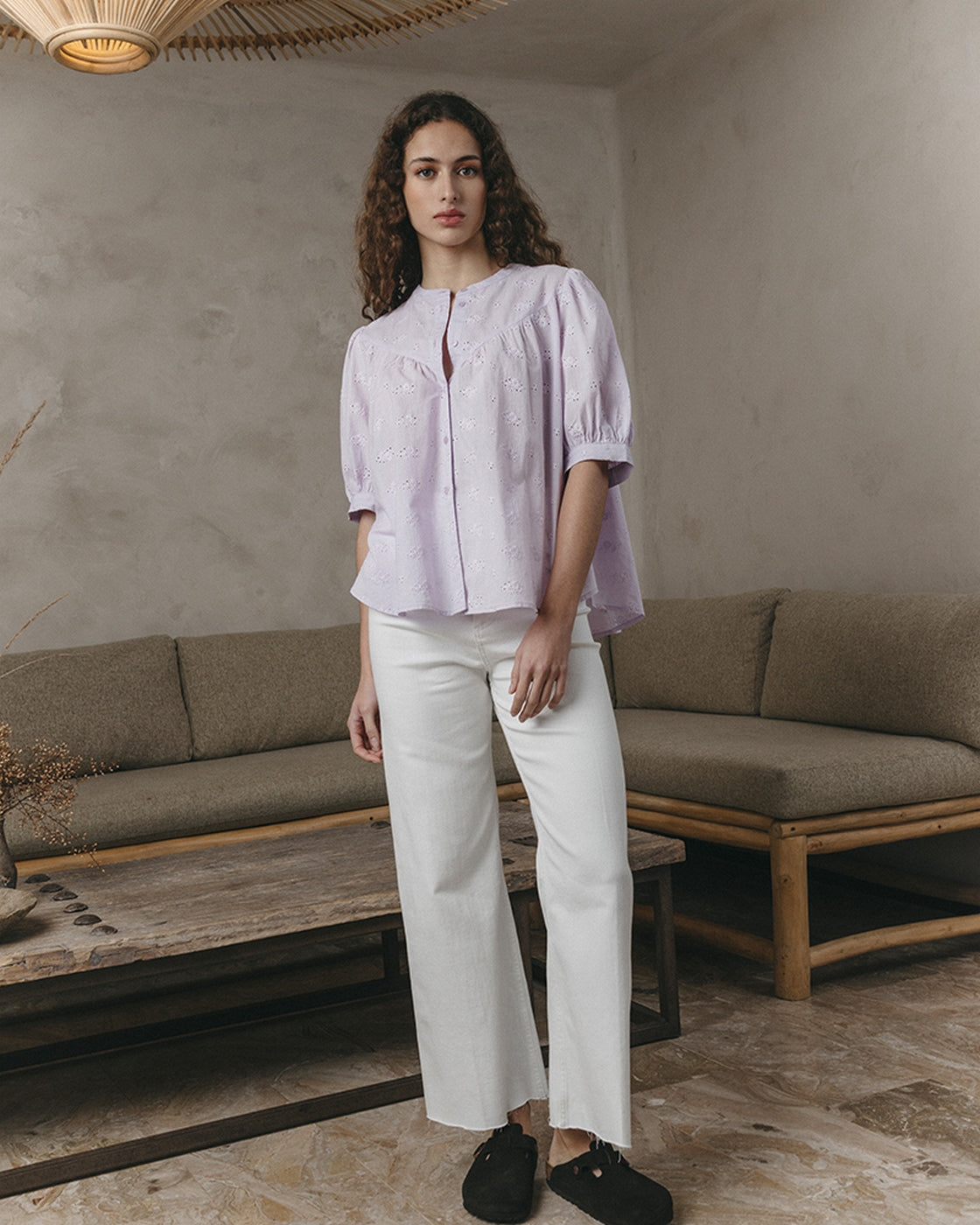 Blouse Jade - Parme