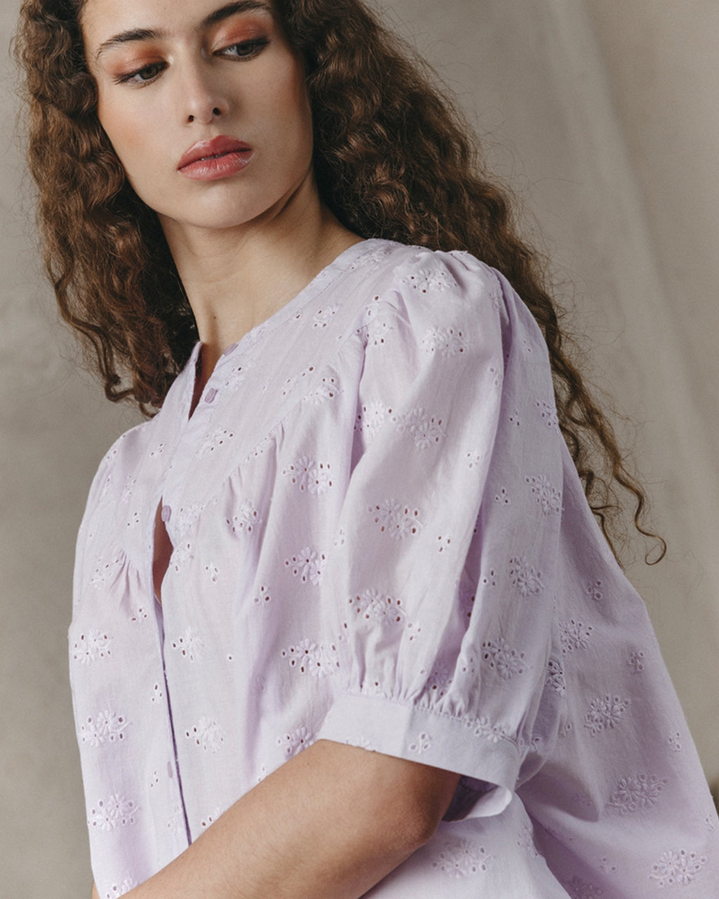 Blouse Jade - Parme