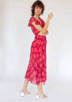 Robe Jade Fushia