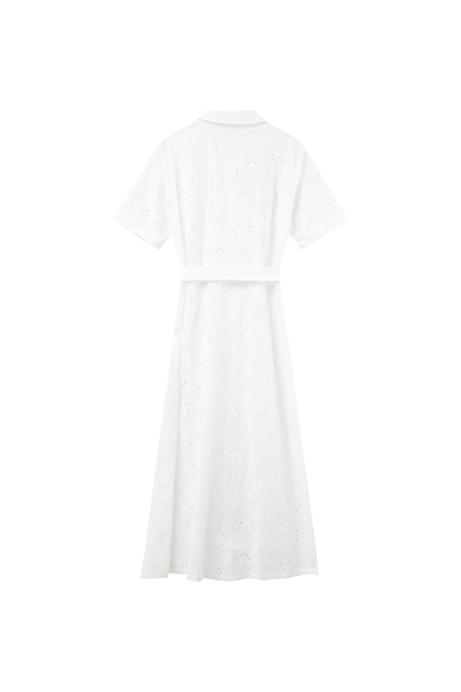 Robe Mi-Longue Jane - Ecru
