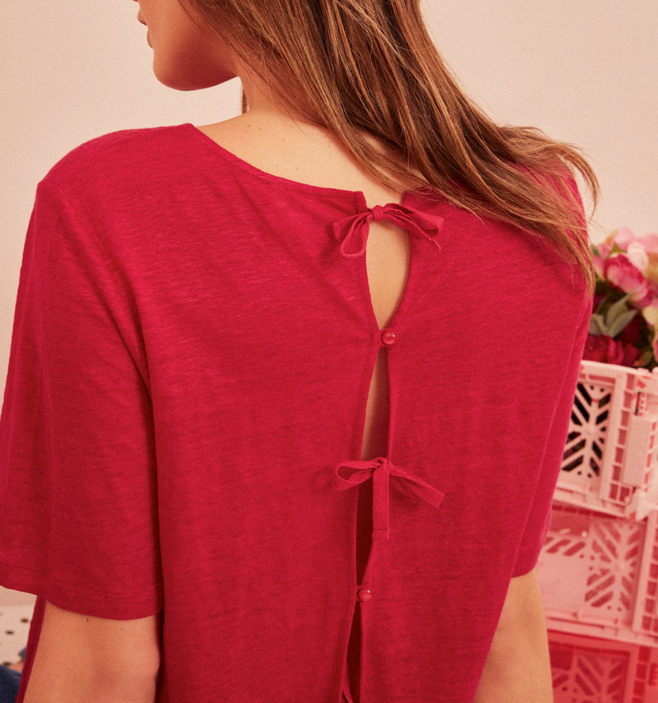 Tee Shirt Janina - Fuchsia