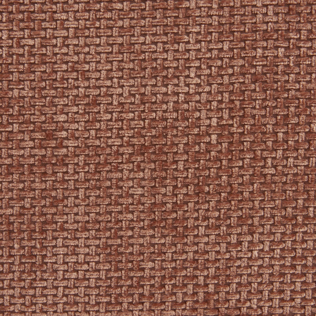 Janis - Chauffeuse Modulable 1 Place - Tissu Chenille - Terracotta
