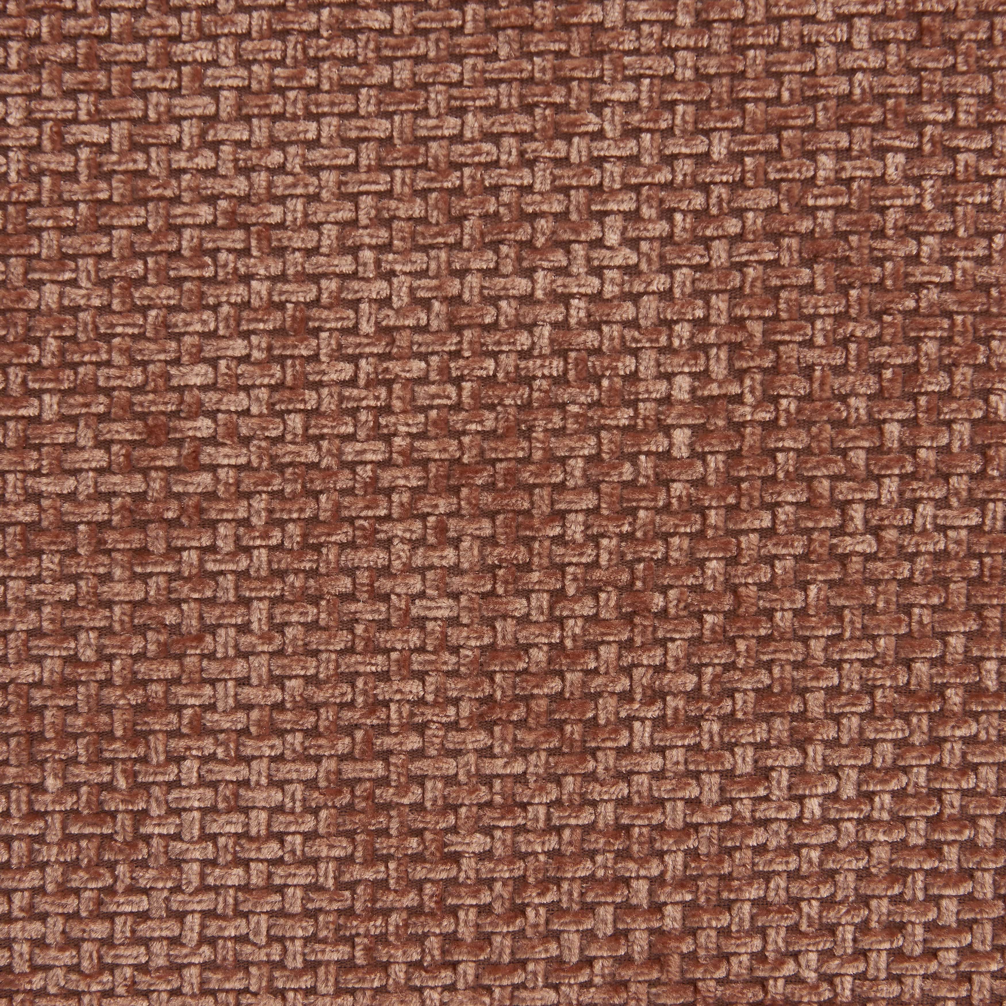 Janis - Chauffeuse Modulable 1 Place - Tissu Chenille - Terracotta