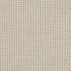 Janis - Banquette Modulable 2 Places - Tissu Chenille - Écru