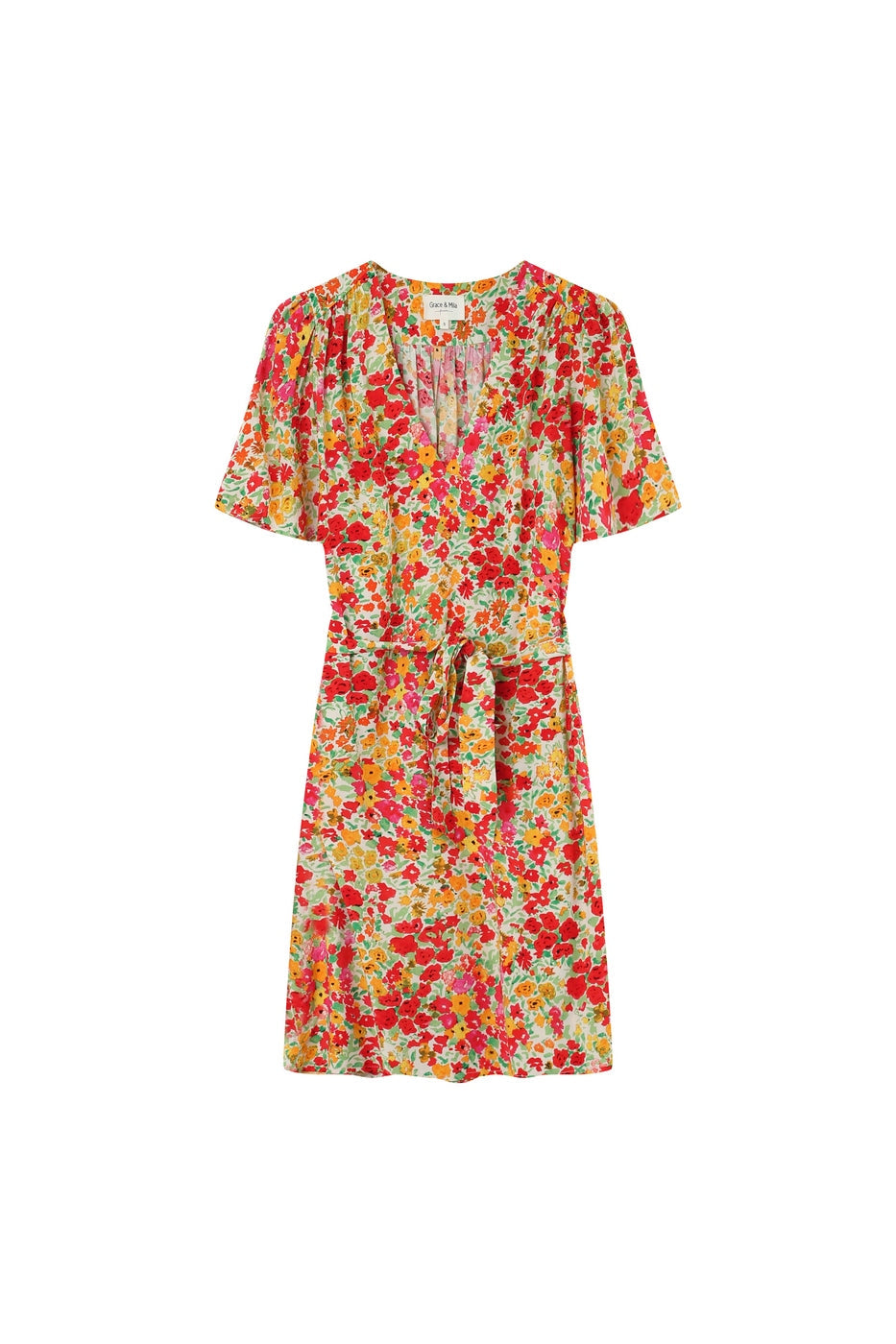 Robe Courte Jara - Rouge