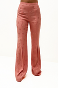 Pantalon Icon Jacquard Café Rose
