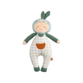 Doudou Jardinier En Coton Vert Tilleul