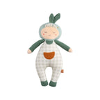Doudou Jardinier En Coton Vert Tilleul