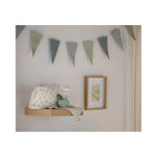 Doudou Mouchoir Pomme En Coton Vert