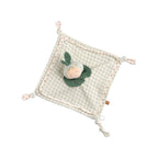 Doudou Mouchoir Jardinier En Coton Vert