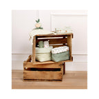 Doudou Mouchoir Jardinier En Coton Vert