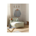 Fauteuil Pouf 75X45Cm En Polyester Vert Tilleul
