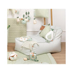 Fauteuil Pouf 75X45Cm En Polyester Vert Tilleul