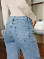 Jean Wide Leg Light Blue